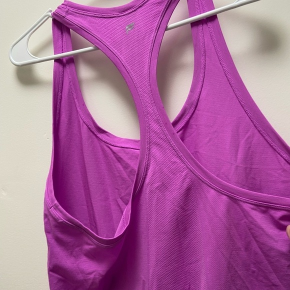 Fabletics fushia  Women's Tank Top workout racerback women’s size xl - Picture 3 of 4